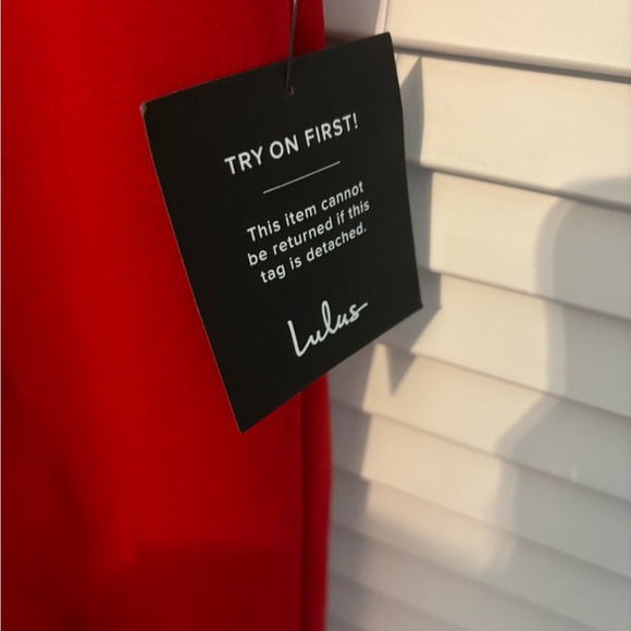 Lulus Red Jumpsuit NWT - Picture 3 of 4